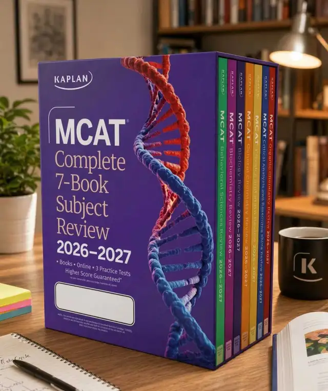MCAT 7 Books Complete Test ( 2026-2027 )
