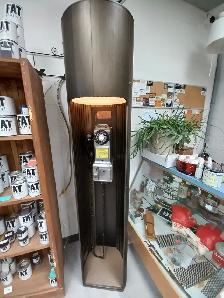 Vintage Pay Phone Booth