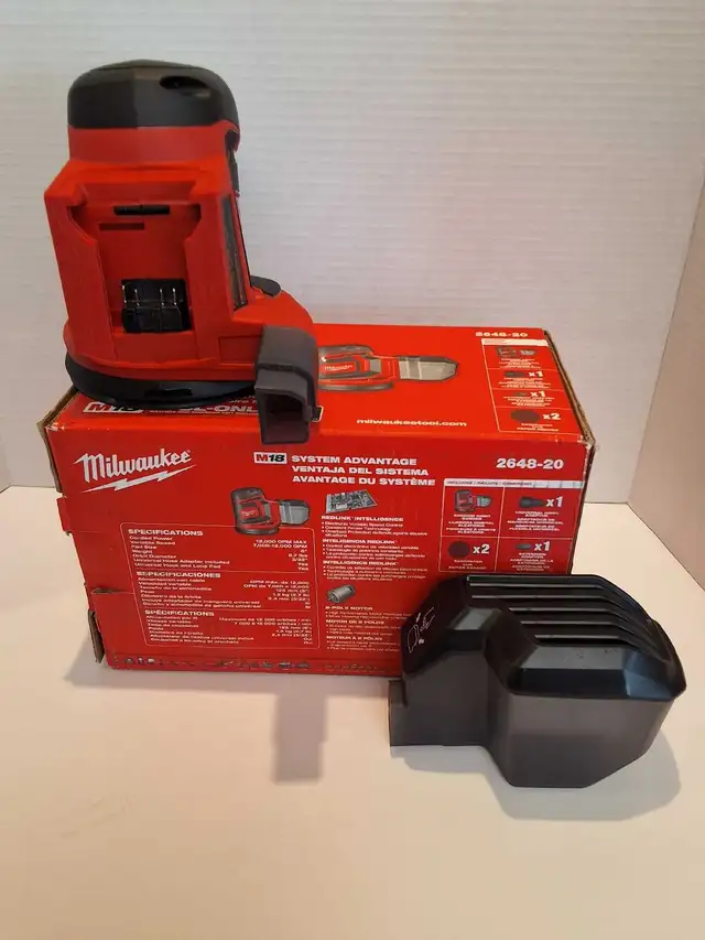 Milwaukee 2648 M18 Orbital Sander Tool Only - Photo 2