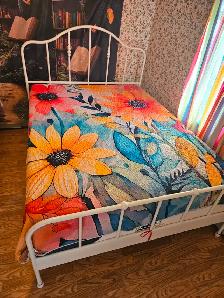 Queen Bed and Two night stand