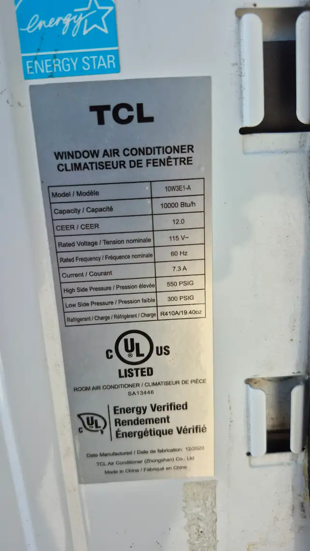 TCL Smart 10000 BTU Window Air Conditioner AC - Delivery Option - Photo 3