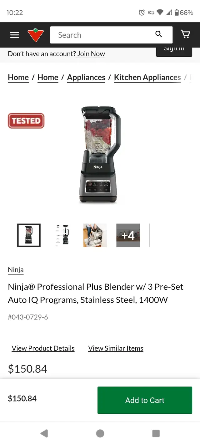 Ninja Professional Plus AutoiQ Blender