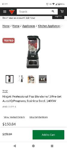 Ninja Professional Plus AutoiQ Blender