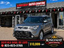 2015 KIA SOUL SX – 2.0L – FWD   130,158 KM   ONE OWNER