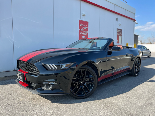 2016 Ford Mustang ECOBOOST PREMIUM-AUTO-FULL DEALERSHIP RECORD