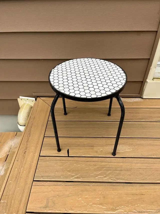 Ceramic Top Outdoor Tables