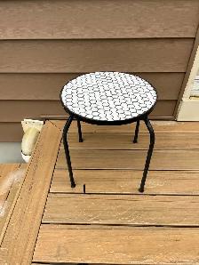 Ceramic Top Outdoor Tables