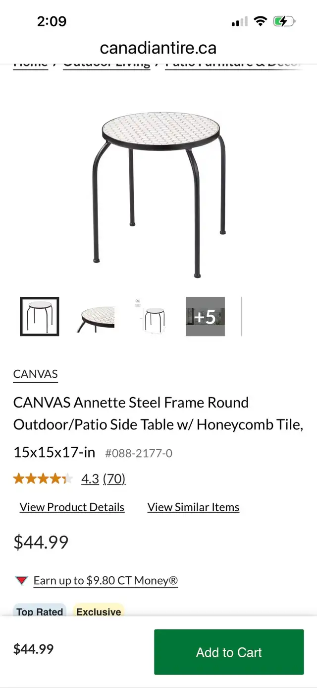 Ceramic Top Outdoor Tables - Photo 2