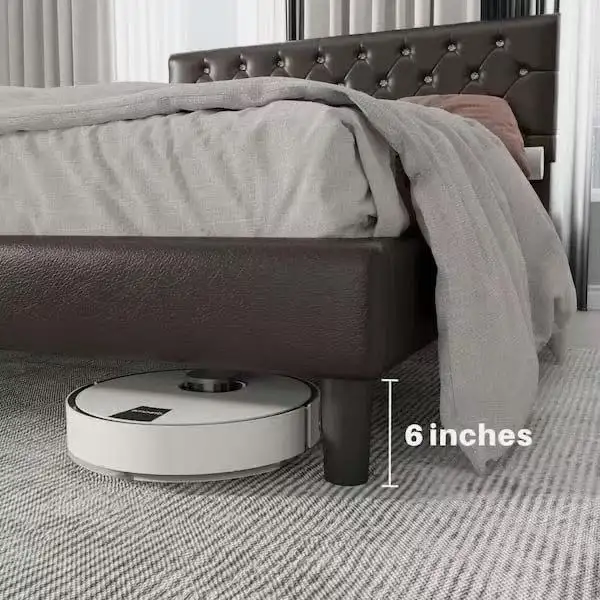 Brand New Double Size Full Button-Tufted Platform Bed $89 - Photo 4