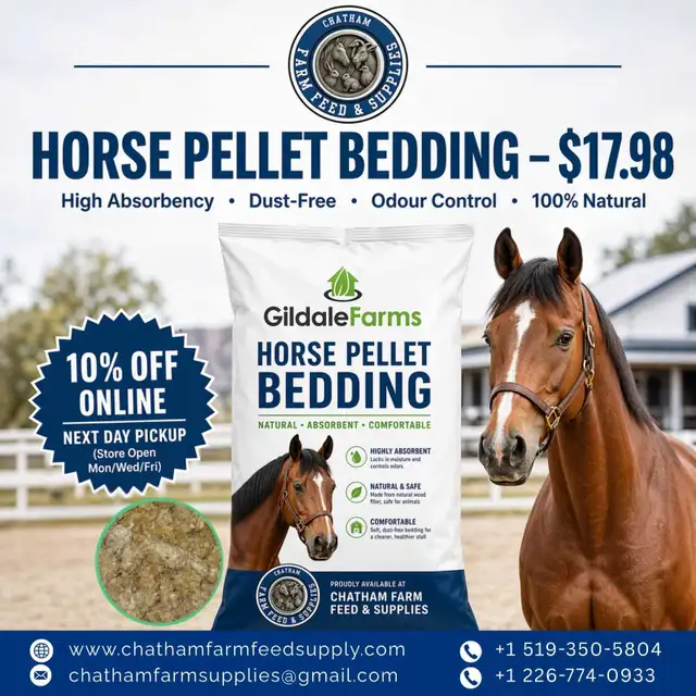 Horse Pellet Bedding