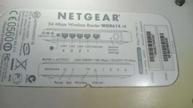 Netgear WGR614 v6 - Photo 4