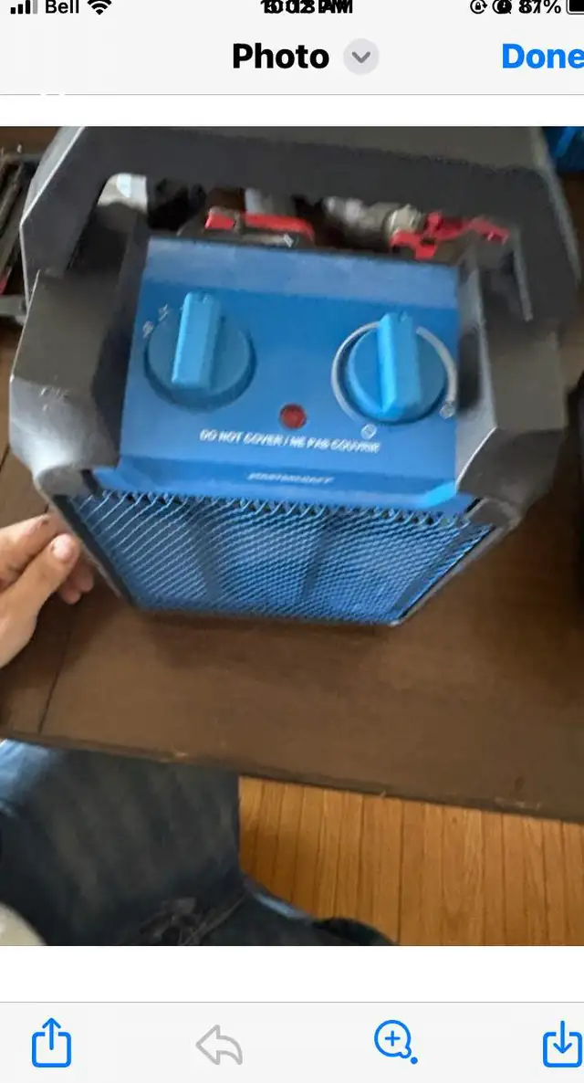 Utility portable heater