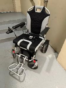 Folding Electric Wheelchair LIKE NEW