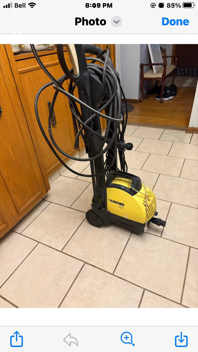 Karcher pressure washer