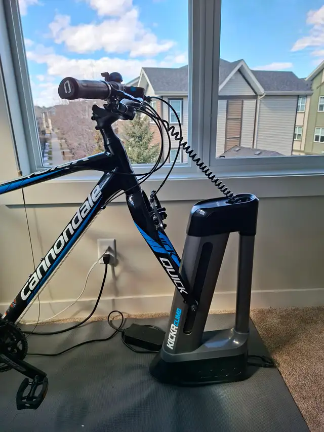 WAHOO KICKR, KICKR CLIMB & CANONDALE QUIK ROADBIKE - Photo 5