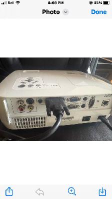 NEC  3  LCD projector