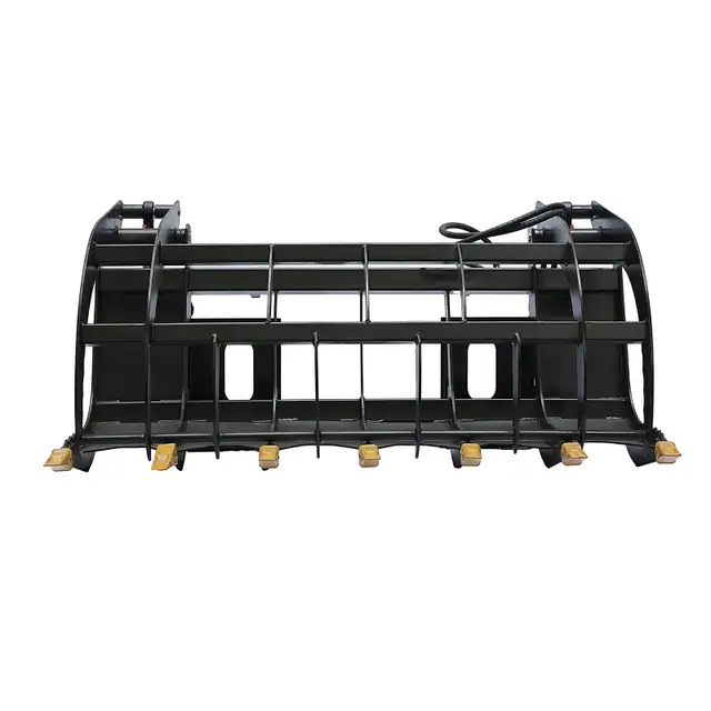 Skid Steer Root Rake 78" Heavy Duty