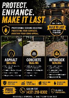 Driveway Sealing – Book today and Save 10%