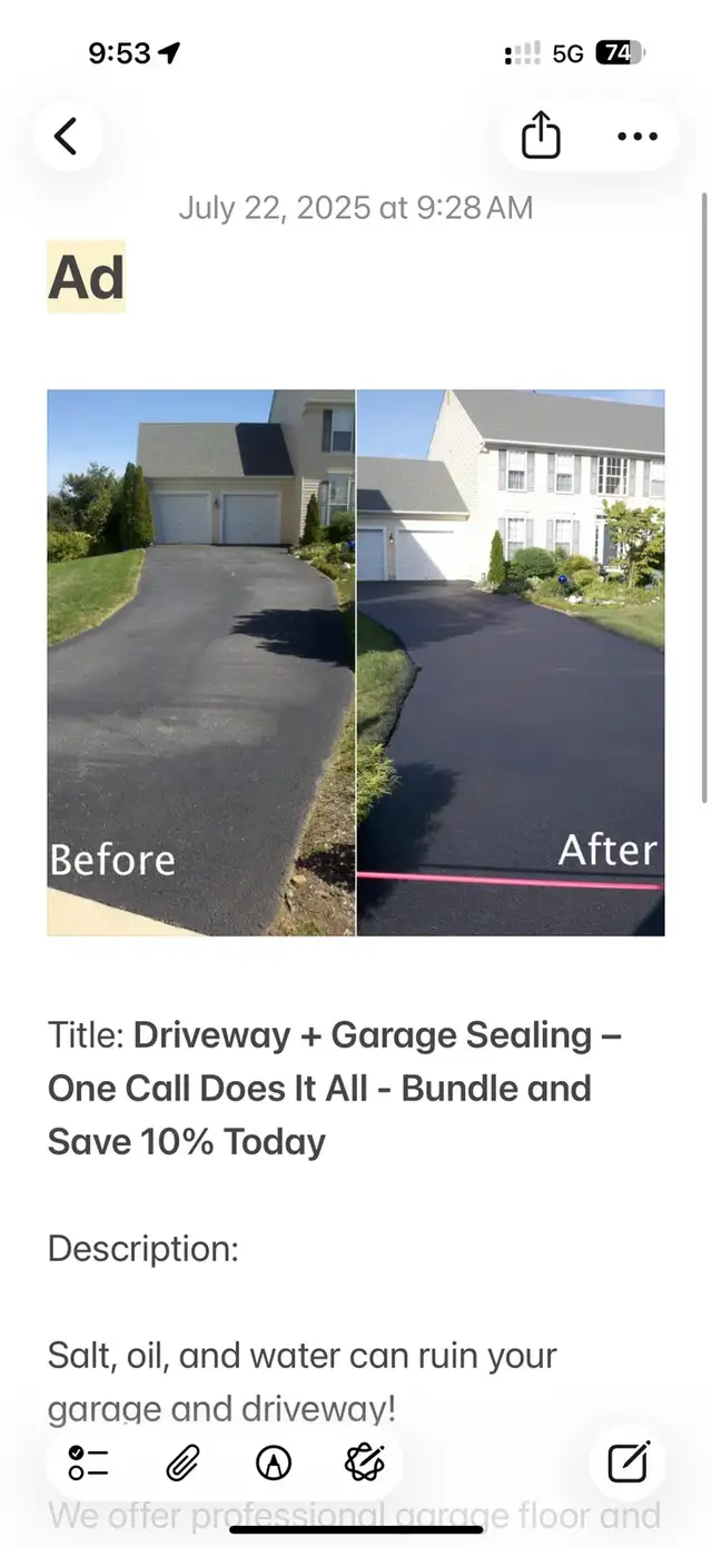 Driveway Sealing – Book today and Save 10% - Photo 2