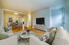 FULLY RENOVATED TRIPLEX 2nd FLOOR 5 ½ WITH YARD