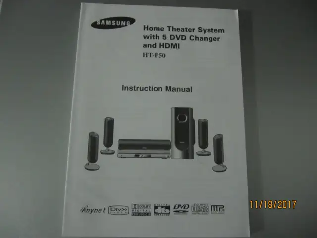 système de cinéma maison numérique Samsung HT-P50 (5.1) - Photo 4