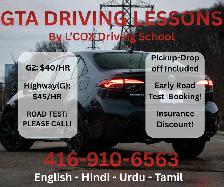 GTA Driving Lessons - 30  Years Experience! All Welcome!