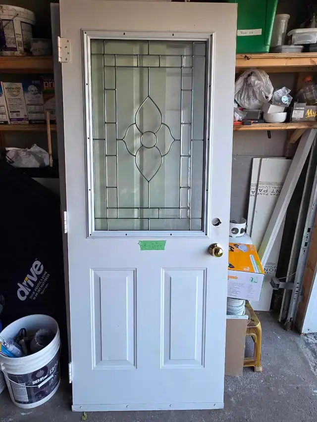 Half glass Exterior metal door for sale - Photo 5