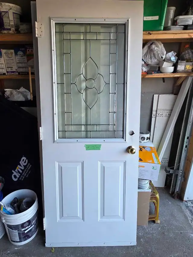 Half glass Exterior metal door for sale - Photo 6