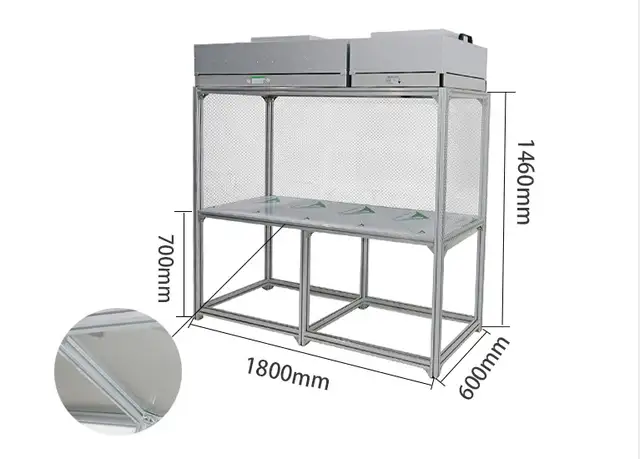 HEPA Filter Vertical Laminar Flow Hood Air Flow Clean 020183 - Photo 2