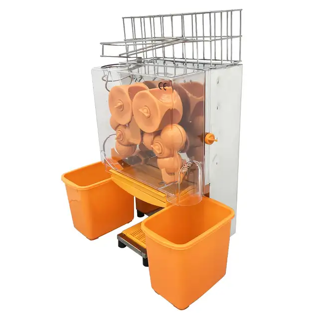 Orange Citrus Press Juicer Machine Auto Feed Plastic Tank 122004 - Photo 6