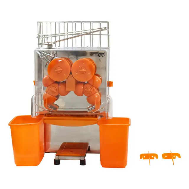 Orange Citrus Press Juicer Machine Auto Feed Plastic Tank 122004 - Photo 10