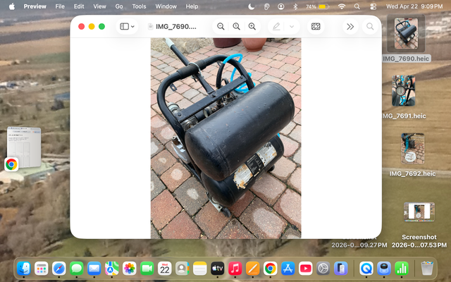 AIR COMPRESOR.  --200 PSI - Photo 3