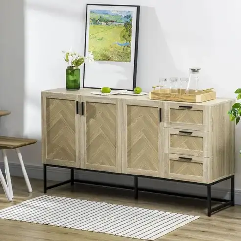 Brand New modern Buffet Cabinet Kitchen Sideboard $419 - Photo 3