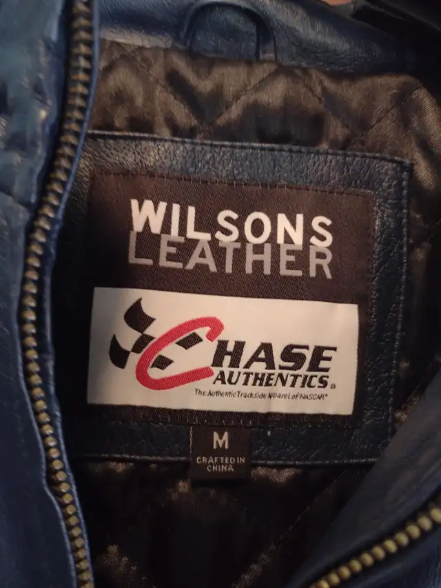 Budweiser leather jacket size medium Dale Earnhardt Jr - Photo 6