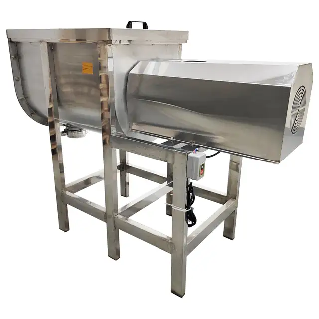 220Lbs Dry and Wet Horizontal Mixer 304SUS Spiral Blender 021557 - Photo 5