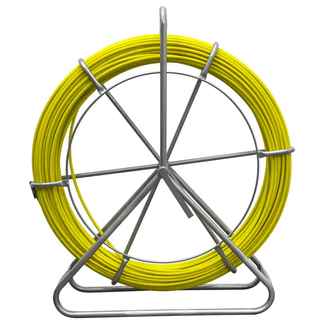 Fish Tape Fiberglass 8MM 328FT Duct Rodder Tool 170547