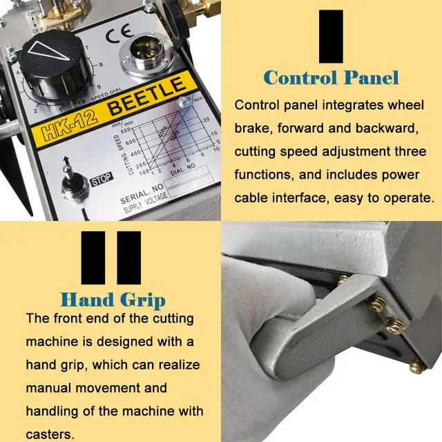 HK-12 Portable Gas Cutting Machine 110V 028089 - Photo 4