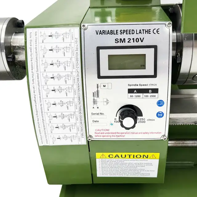 Double Head Double Chuck Lathe 8'29.5' With Grating Ruler028374 - Photo 8