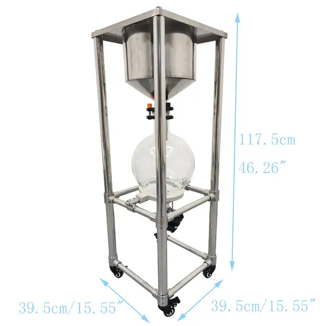 Vacuum Buchner Funnel Filter flask 10L Sealing 220553 - Photo 9