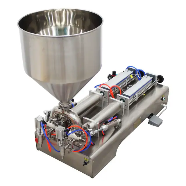 100-1000ml 2 Nozzles Paste Liquid Filling Machine 160403 - Photo 6