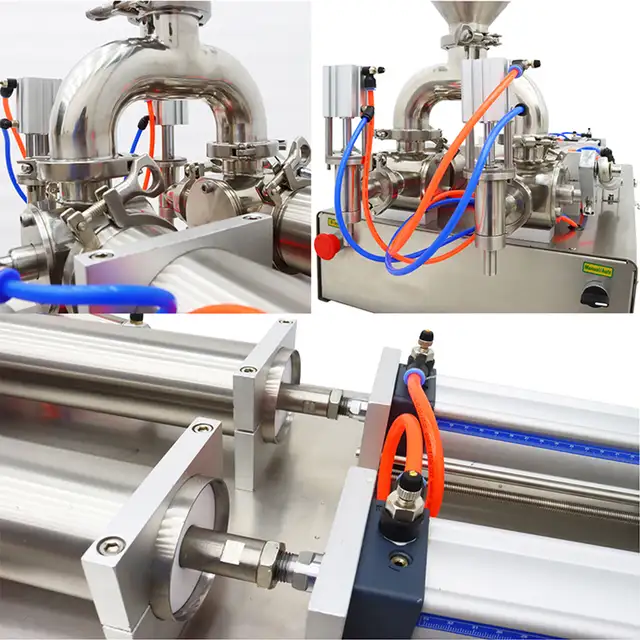 100-1000ml 2 Nozzles Paste Liquid Filling Machine 160403 - Photo 9