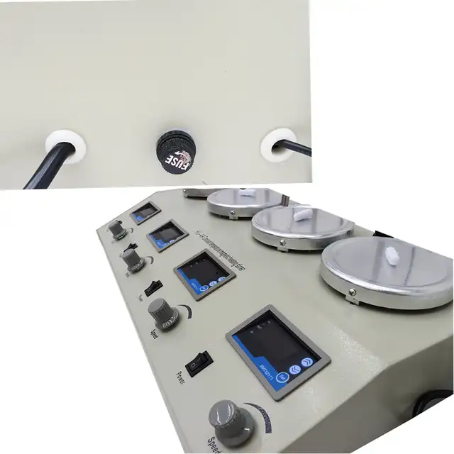 4 Heads Multi unit Digital Thermostatic Magnetic Stirrer 210054 - Photo 7
