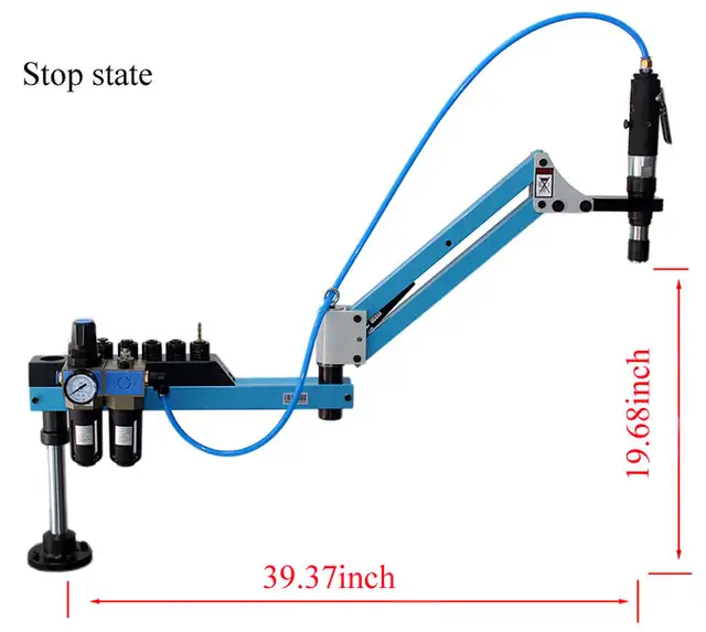 M3-M12 vertical pneumatic air tapping machine (#270033) - Photo 8