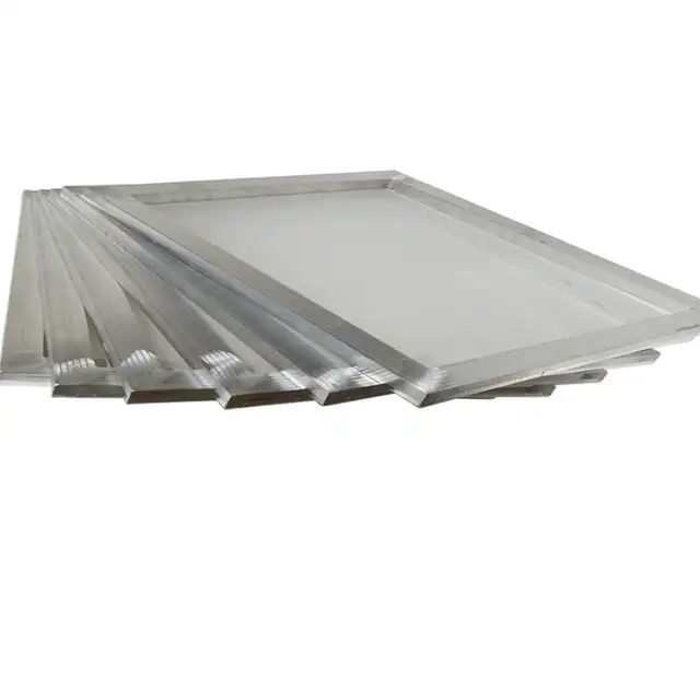 6pc Variety Size Screen Printing Frame White Mesh Fabric 007266