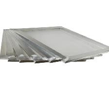 6pc Variety Size Screen Printing Frame White Mesh Fabric 007266