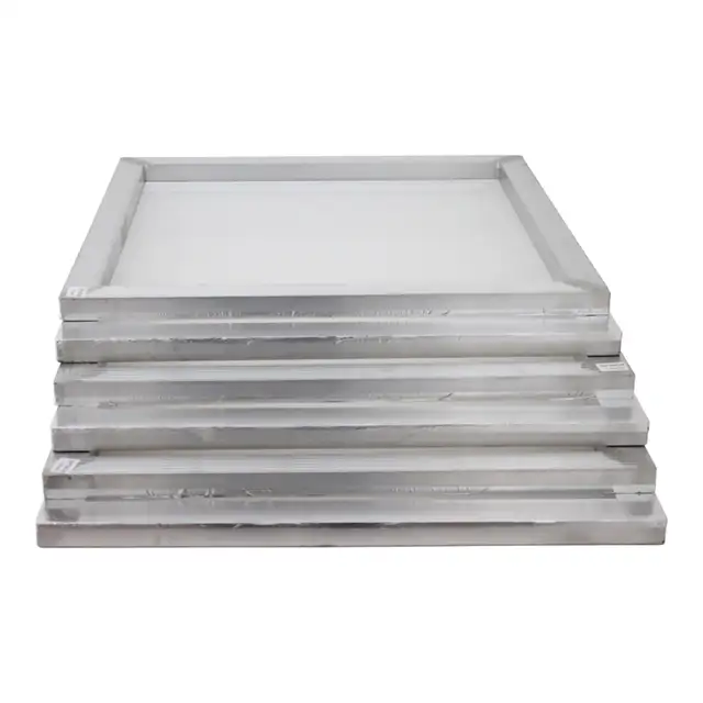 6pc Variety Size Screen Printing Frame White Mesh Fabric 007266 - Photo 2