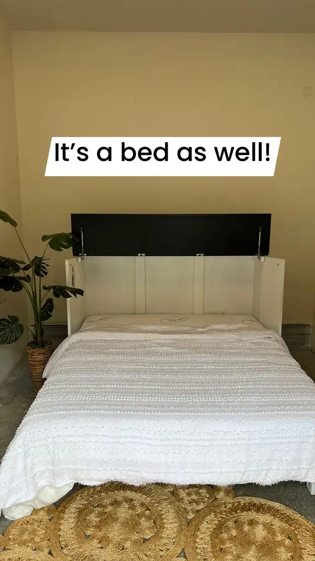 Queen Cabinet Bed – Better Than Murphy Bed (No Install) - Photo 2