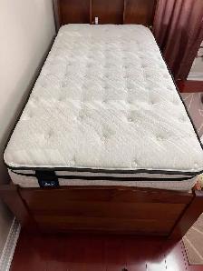 Double Mattress Strong Support Frame Friendly Design
