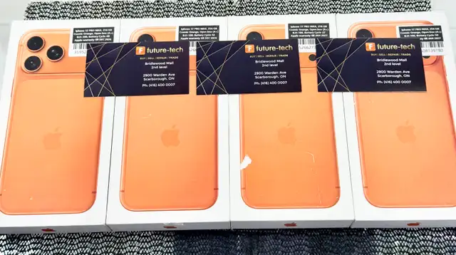 iphone 17 pro max 256 GB open box