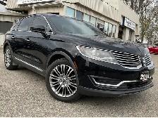 2016 Lincoln MKX RESERVE - LTHR! NAV! 360 CAM! BSM! PANO ROOF!